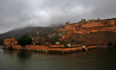 Amer Fort is a popular attraction in the city of Jaipur in India's northern state of Rajasthan.