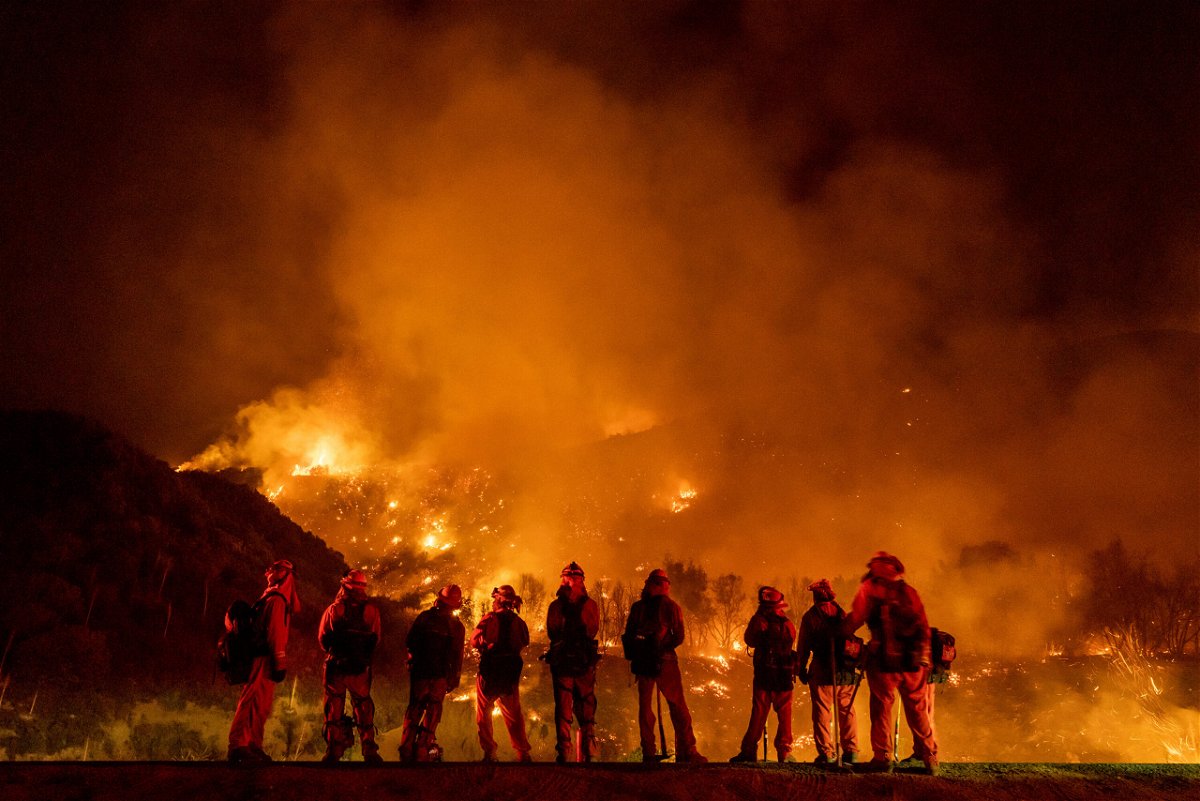 <i>Kyle Grillot for The Washington Post/Getty Images</i><br/>A couple has been charged for their role in the deadly El Dorado wildfire that was sparked during a gender reveal in 2020.