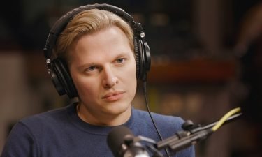 Ronan Farrow is seen in the HBO docuseries "Catch and Kill: The Podcast Tapes."