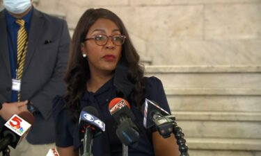 St. Louis Mayor Tishaura Jones held a press conference on July 26 to address the city's mask mandate amid a rise in Covid cases throughout the state of Missouri.