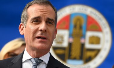 President Joe Biden selects Los Angeles Mayor Eric Garcetti as his ambassador to India. Garcetti is seen here in Los Angeles