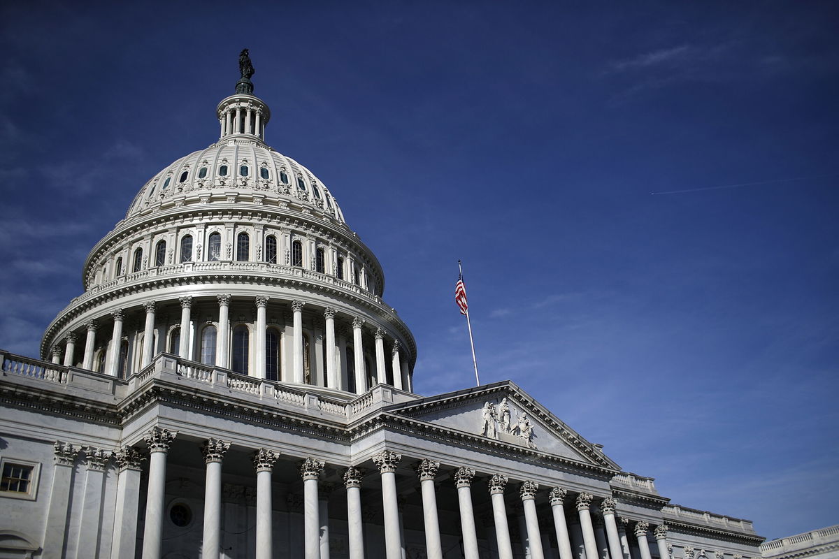 <i>Win McNamee/Getty Images</i><br/>Three Texas state House Democrats who traveled to Washington