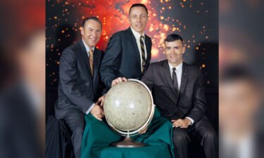 The crew of NASA's Apollo 13 mission