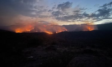 The Tiger Fire in Arizona has so far burned 9