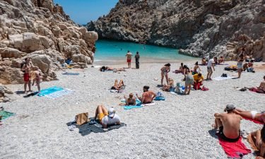 The island of Crete is full of spectacular Mediterranean scenes