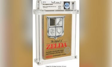 This sealed version of The Legend of Zelda sold for $870
