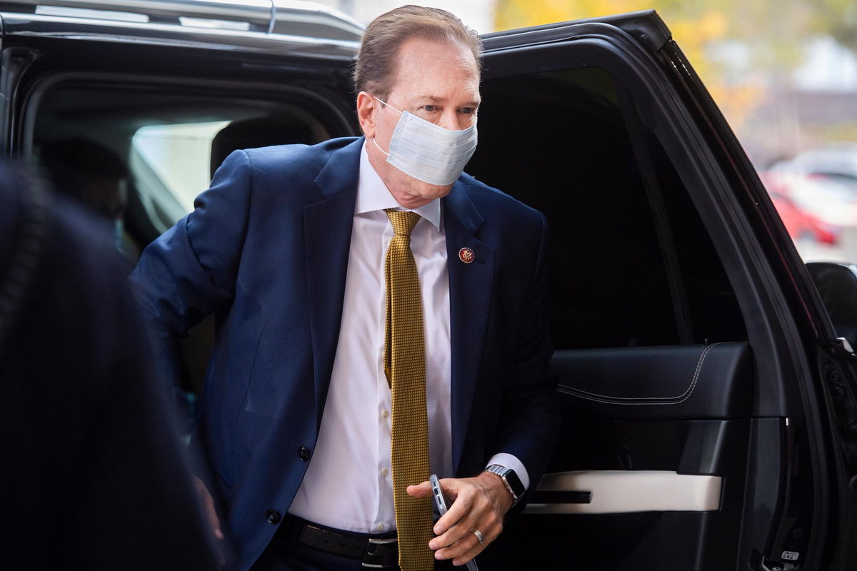 <i>Tom Williams/CQ-Roll Call/Getty Images</i><br/>Rep. Vern Buchanan arrives for the House Republican leadership elections at the Hyatt Regency on Capitol Hill on November 17