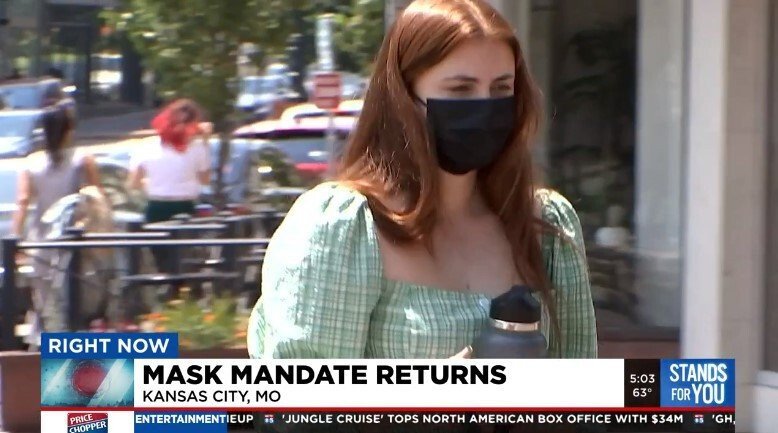 <i>KCTV KSMO</i><br/>Kansas City's second mask mandate has begun