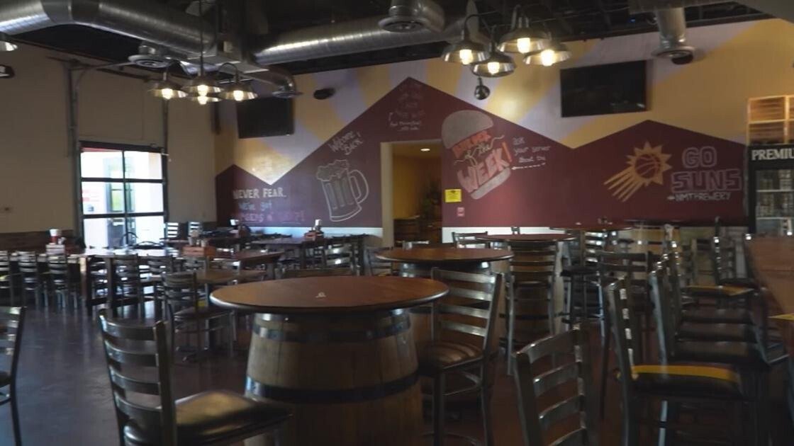 <i>KTVK</i><br/>The owner of North Mountain Brewing Company told Arizona's Family that they closed for Tuesday to give their staff a break.