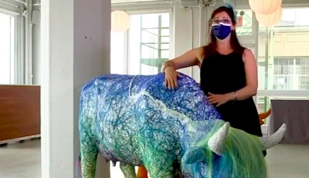 <i>WABC</i><br/>The CowParade public art exhibit is back in New York City after more than 20 years. Brooklyn artist Rachel Goldsmith has grown attached to her cow.