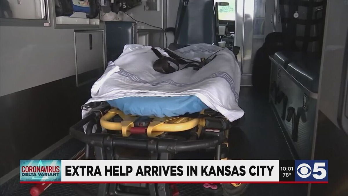 <i>KCTV/KSMO</i><br/>Ambulance strike teams arrived in the Kansas City metro to provide long-haul patient transfers outside of the area to keep Kansas City area ambulance crews.