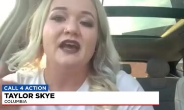 Taylor Skye says she was shopping at Target and lost over $1