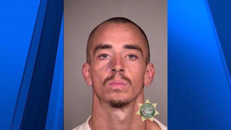 <i>KPTV via MCSO</i><br/>A 25-year-old man was arrested Tuesday afternoon in southeast Portland after authorities said he attacked a MAX train operator who attempted to help him off the train tracks.