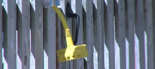 <i>WDJT</i><br/>A Milwaukee County couple placed an extension chord on their fence for neighbors who needed a little power after losing it during August 10's storms.
