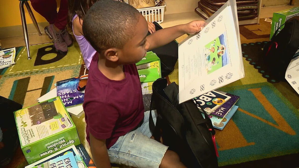 <i>WLOS</i><br/>UNC Asheville faculty members have put together nearly 300 grade-based activity packs for students at the Christine W. Avery Learning Center at Hill Street Baptist Church.