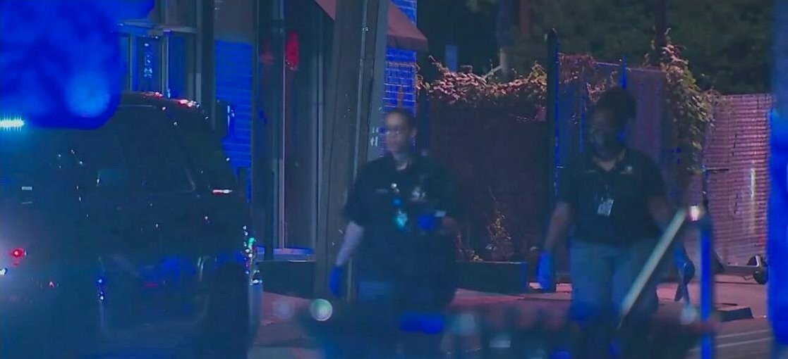 <i>WGCL</i><br/>Bullets blasted through an Atlanta bar early Friday night striking two bartenders