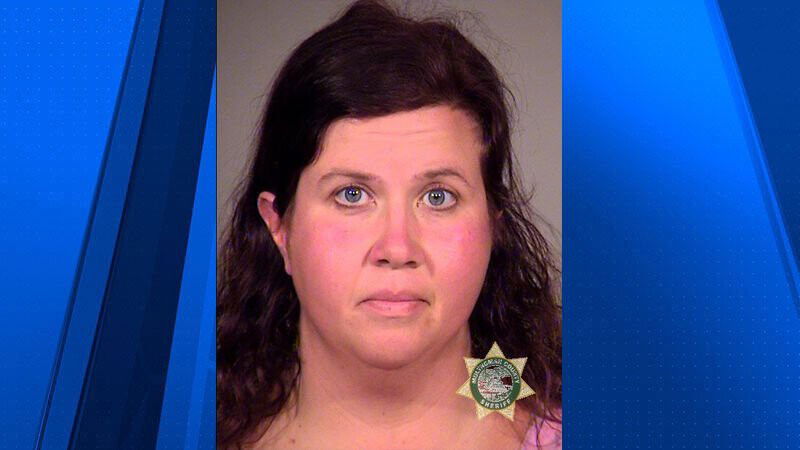 <i>Multnomah Co. Jail via KPTV</i><br/>Elizabeth Ann Zurcher-Wood was arrested for attempting to kidnap a child in downtown Portland on Aug. 22