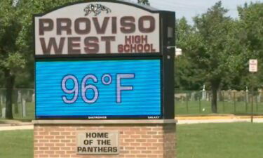Blistering temperatures inside Proviso West High School are prompting complaints and concerns from students.
