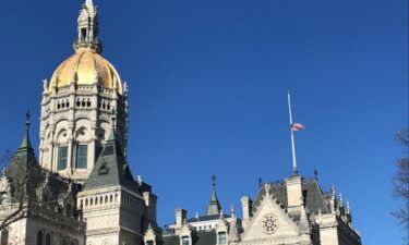 U.S. and state flags in Connecticut will fly at half-staff beginning immediately until sunset on Monday
