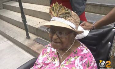 Delia Grace turned 108 on August 29 and celebrated her birthday at  New York's St. Patrick Cathedral