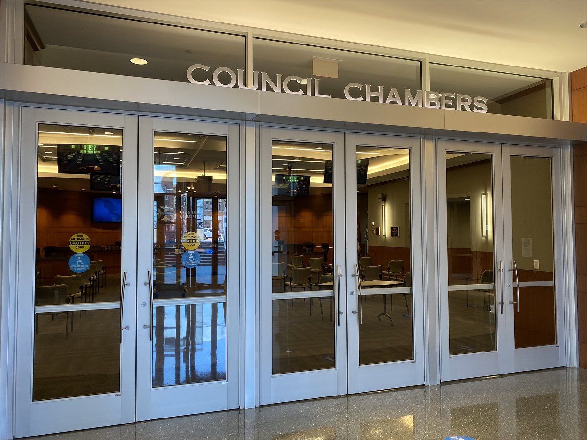 Columbia City Hall Council Chambers.