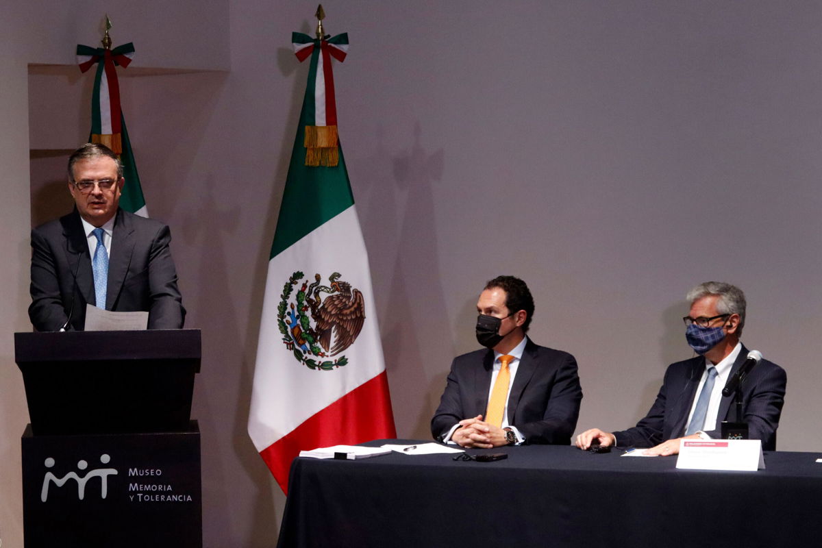 <i>Luis Barron/Eyepix Group/Barcroft Media/Getty Images</i><br/>Mexico's Minister of Foreign Affairs