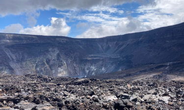 From the northwest corner of the largest down-dropped block within Kīlauea caldera