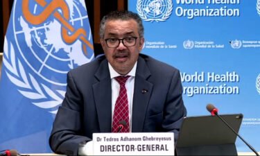 WHO Director-General Tedros Adhanom Ghebreyesus is calling for a moratorium on booster shots until at least the end of September.