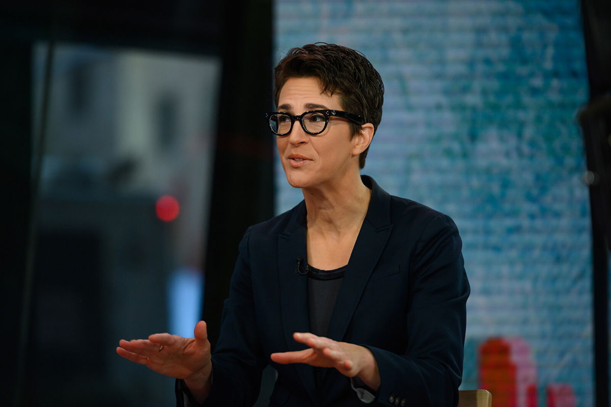 <i>NBC Universal/Getty Images</i><br/>Rachel Maddow has signed a new multi-year deal with MSNBC's parent NBCUniversal. Pictured is Maddow on October 2