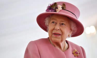 Britain's Queen Elizabeth II will attend the United Nations climate change conference in Glasgow this fall. The Queen is seen here on October 15