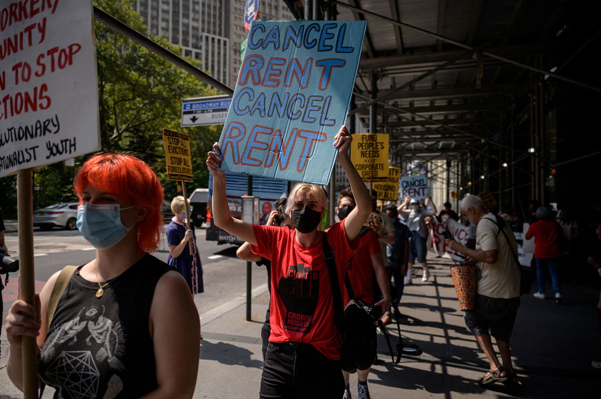 <i>Ed Jones/AFP/Getty Images</i><br/>The Biden administration's latest eviction moratorium will continue