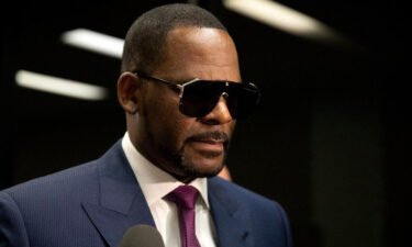 The first male to speak publicly of alleged sexual abuse by R. Kelly testifies at trial on Monday. Kelly here arrives at the Daley Center to attend a child support hearing on March 13