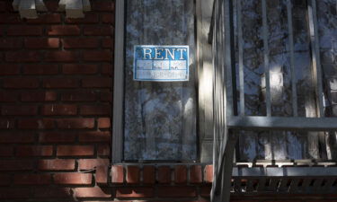 A "For Rent" sign on at a residential property in the Richmond neighborhood of San Francisco