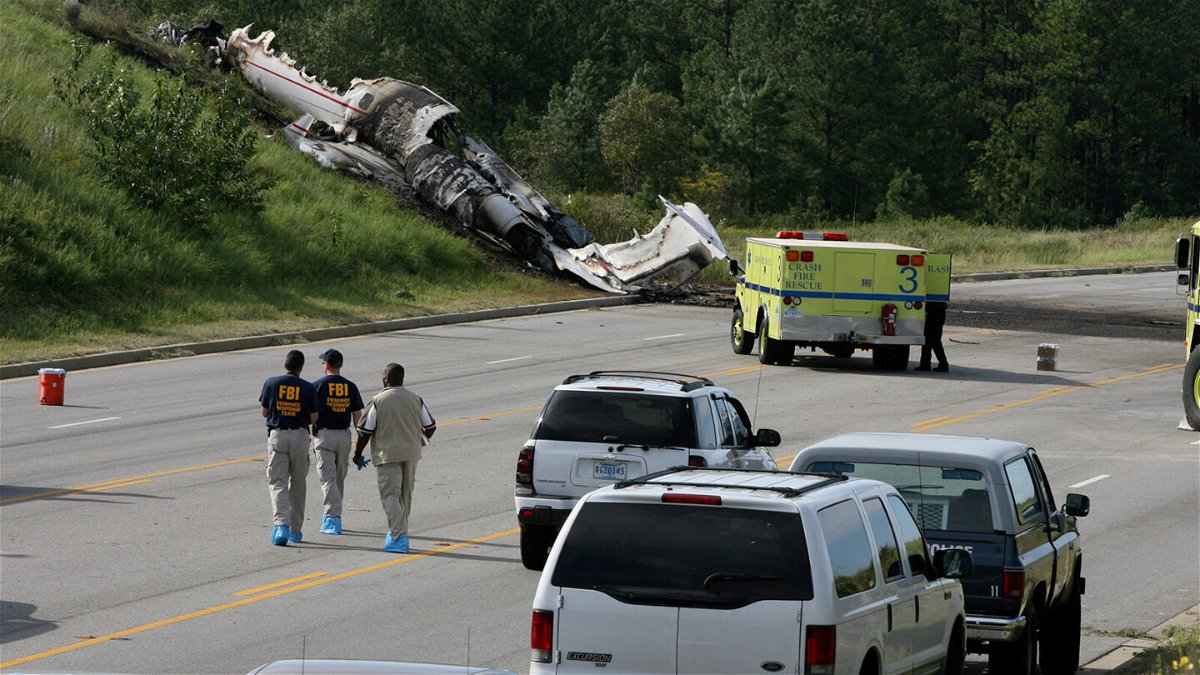<i>Tracy Glantz/The State/Getty Images</i><br/>The crash in West Columbia