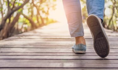 A popular way to practice mindfulness while moving is going on a mindful walk