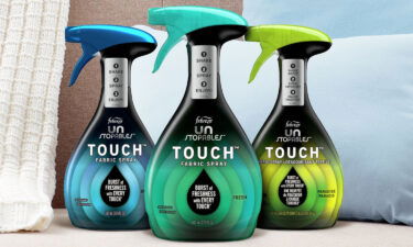 Using "breakthrough touch-activated scent technology