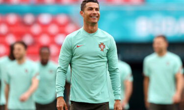Portuguese soccer star Cristiano Ronaldo