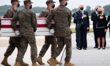 Conservative tweeters falsely claimed President Joe Biden didn't show up at Dover Air Force Base to honor American troops killed in Afghanistan last week.