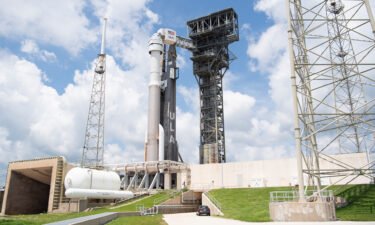 Boeing's Starliner test flight is once again delayed. A Boeing Starliner spacecraft is seen on the launch pad