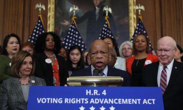 The House is voting on a bill called the John Lewis Voting Rights Advancements Act