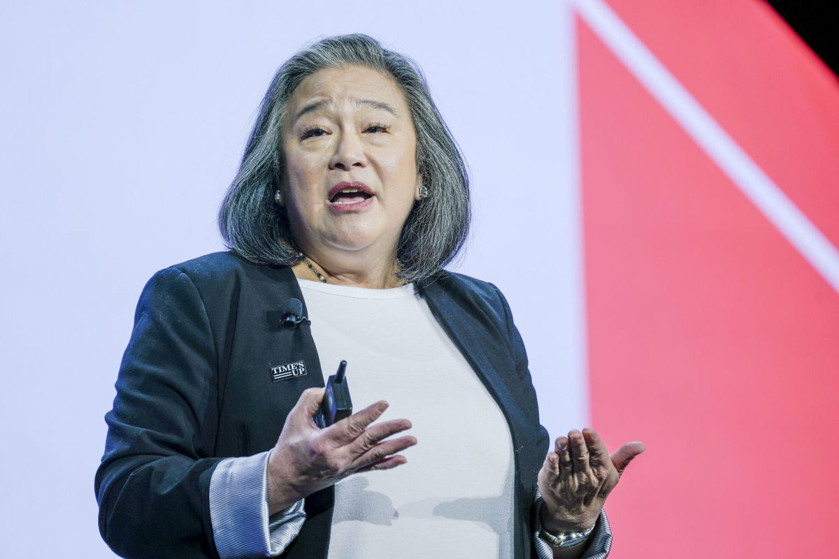 <i>Kyle Grillot/Bloomberg/Getty Images</i><br/>Time's Up CEO Tina Tchen