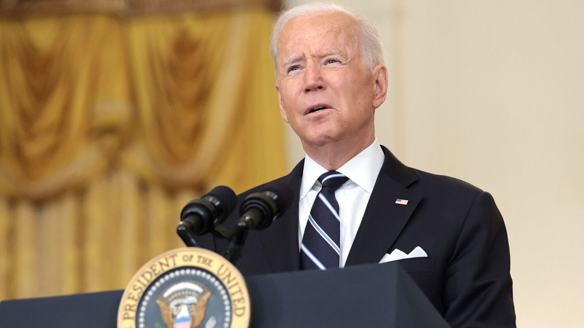 <i>Anna Moneymaker/Getty Images</i><br/>U.S. President Joe Biden