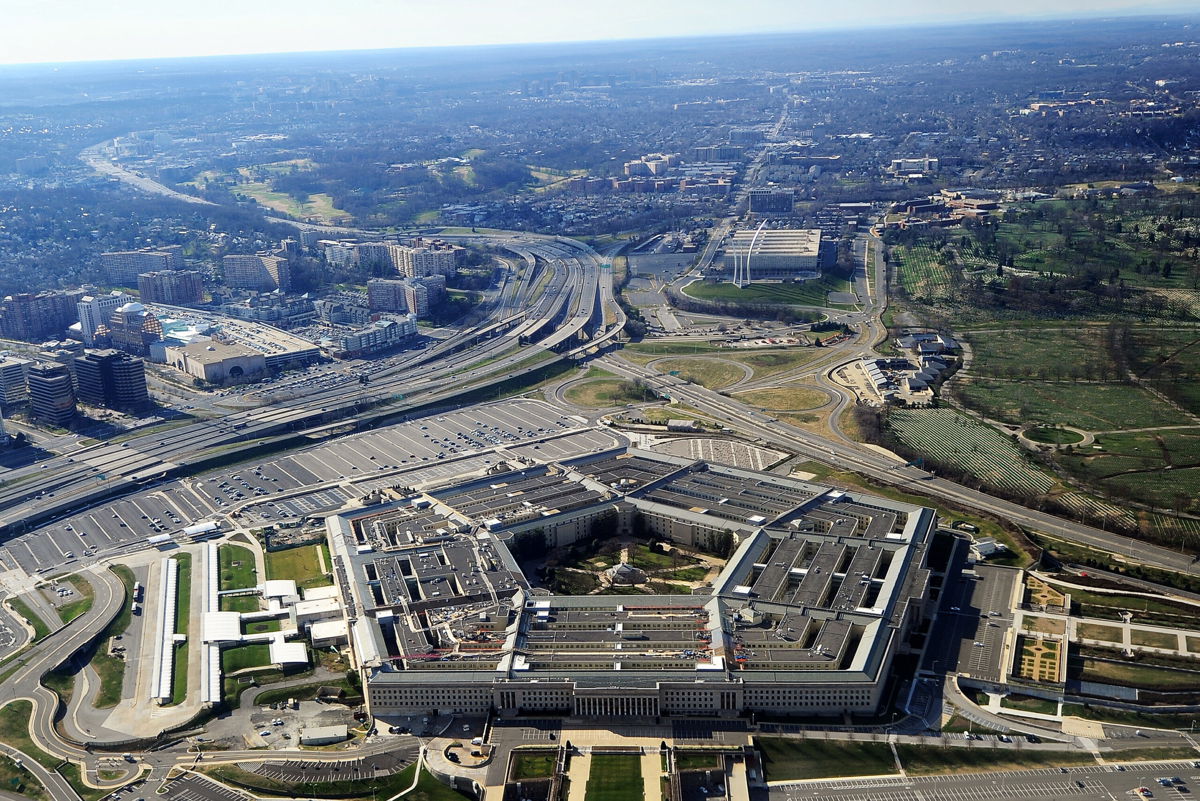<i>Staff/AFP/Getty Images</i><br/>Pentagon is currently on lockdown due to a 