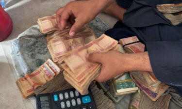 Afghanistan's currency has tumbled to record lows this week as the Taliban seizes control of the country.