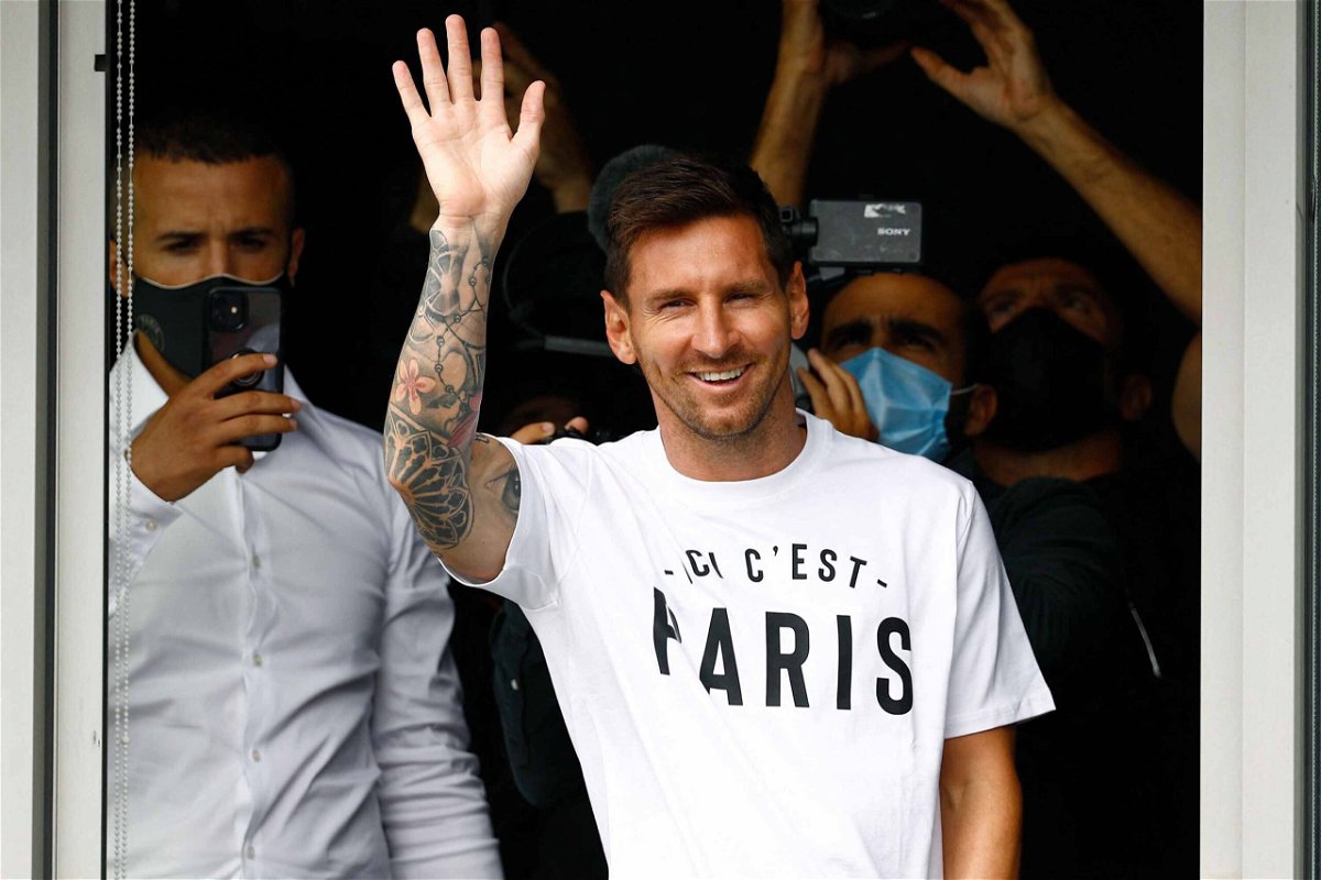 <i>SAMEER AL-DOUMY/AFP/Getty Images</i><br/>Lionel Messi is on the verge of signing for French club Paris Saint-Germain