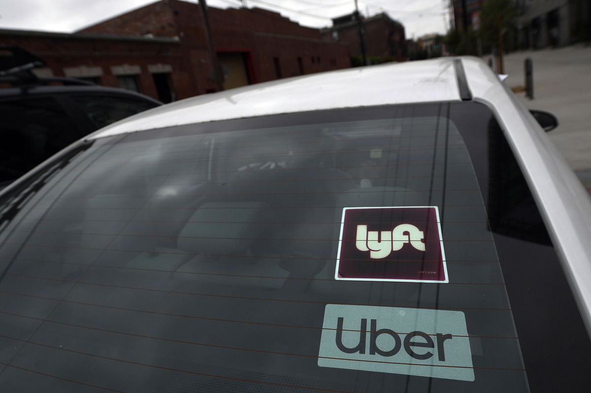 <i>Robyn Beck/AFP/Getty Images</i><br/>A California judge ruled Friday that Proposition 22 is unconstitutional. The proposition exempts firms like Uber and Lyft from having to classify their gig workers in the state as employees.