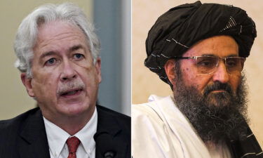 CIA Director William J. Burns met face-to-face with Taliban co-founder and deputy leader Abdul Ghani Baradar in Kabul on Monday.