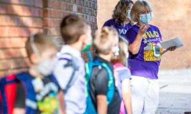 llinois Gov. J.B. Pritzker announced Thursday a vaccine mandate for all teachers and health care workers with testing opt-out. Pictured is the Owen Marsh Elementary School in Springfield