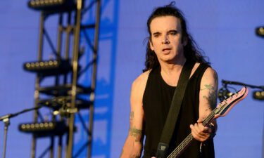 Simon Gallup of The Cure performs in Hyde Park on July 7