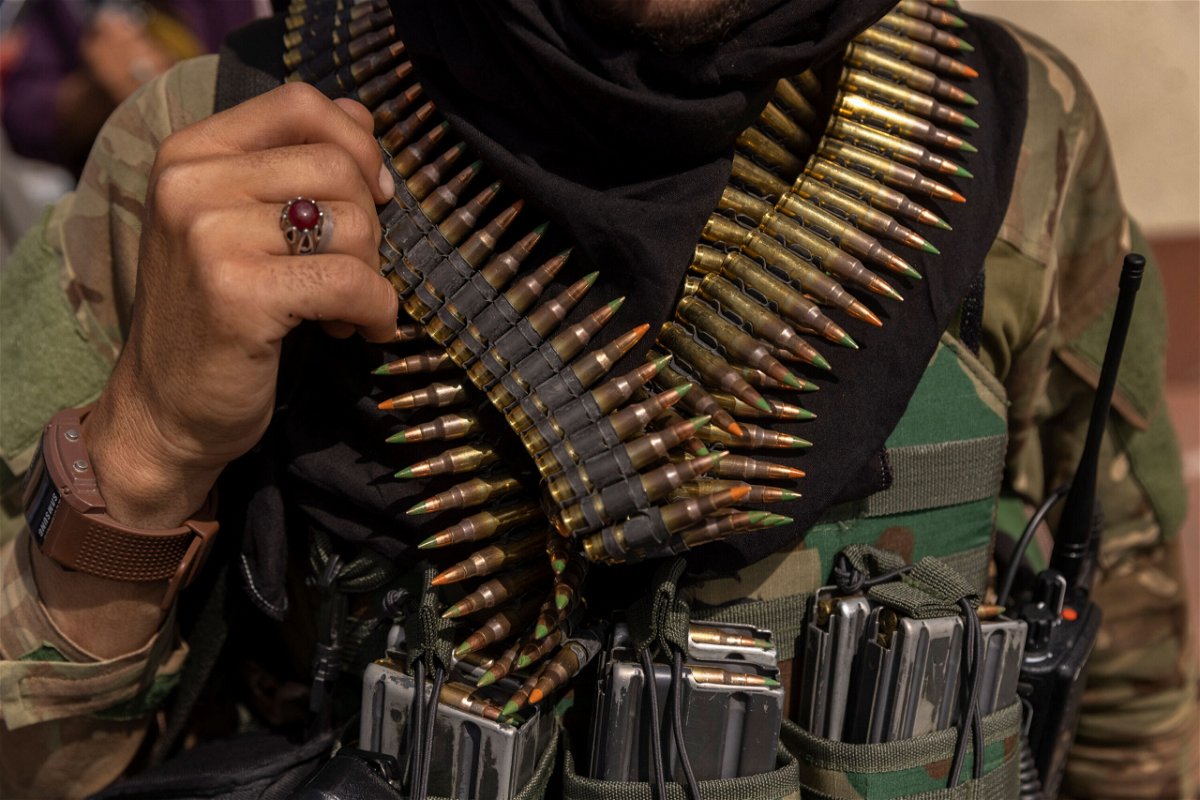 <i>Victor J. Blue/The New York Times/Redux Pictures</i><br/>The Taliban's recapture of Afghanistan has sparked fears of an al Qaeda and ISIS revival. A heavily armed Taliban fighter here guards the Afghanistan central bank in Kabul